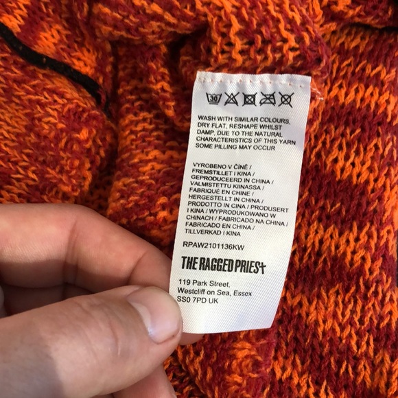 Ragged Priest Space Knit Cropped Sweater, size Medium - Picture 7 of 12